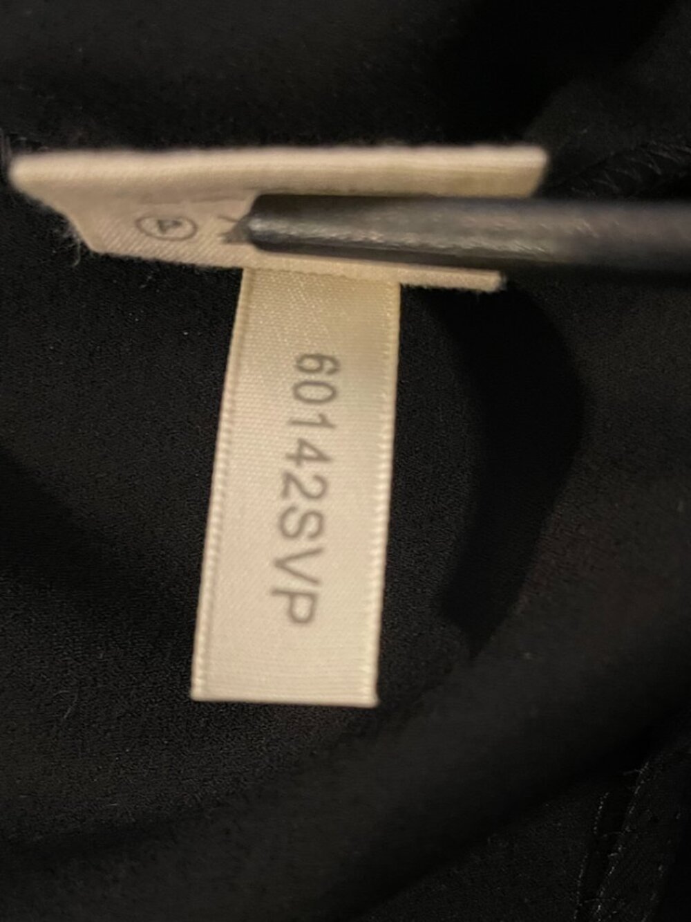 L'AGENCE Black Crepe V-Neck Slip Sheath Dress with Pockets Size 6 Minimalist - Picture 16 of 16